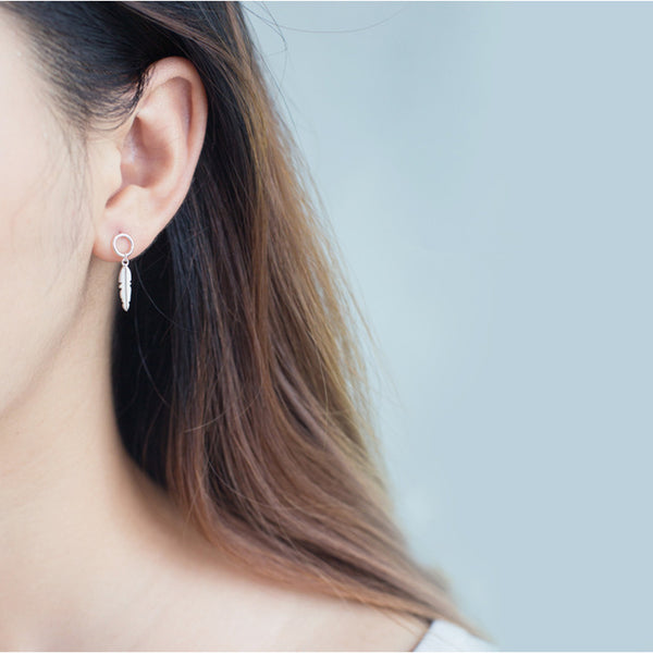 Sweet leaf earrings earrings