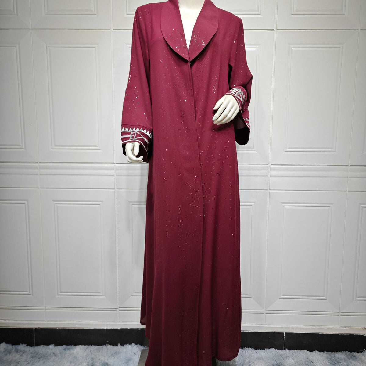 Muslim Modest Women's Arab Abaya Cardigan Robe