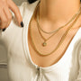 Yhpup Stainless Steel Charm Heart Pendant Necklace